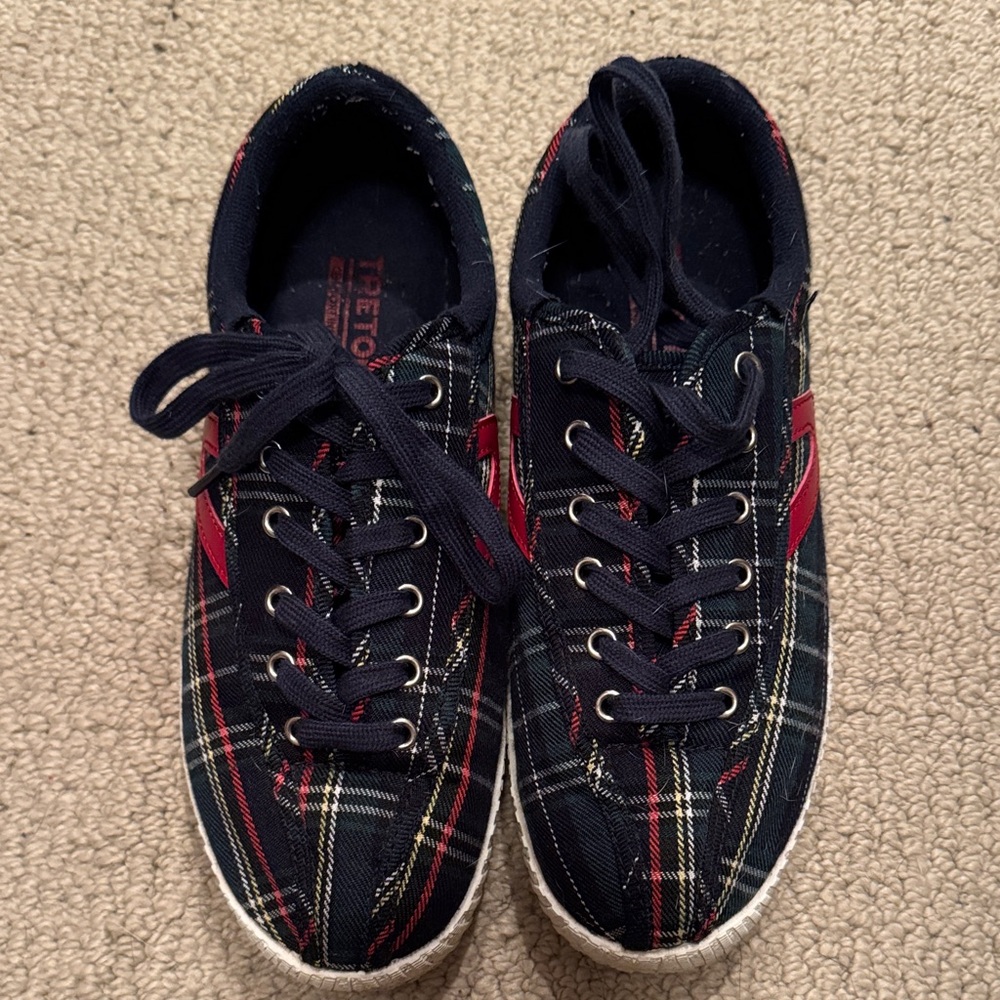 Tretorn Plaid Sneakers